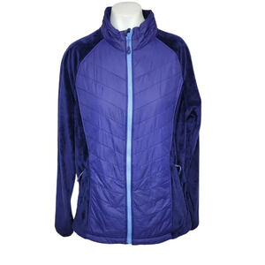 Mountain Hardwear Fleece & Quilted  Spring Jacket Size Large